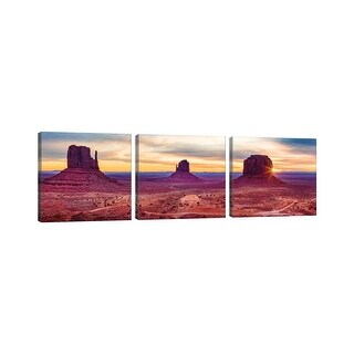 iCanvas quot Hunts Mesa Sunrise Monument Valley NTP II quot by Susanne Kremer