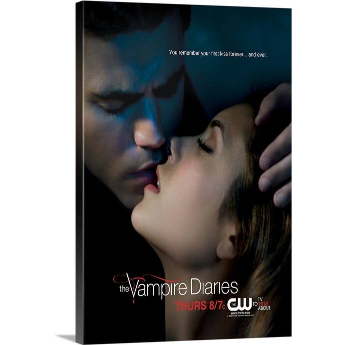 "The Vampire Diaries (TV) (2009)" Canvas Wall Art