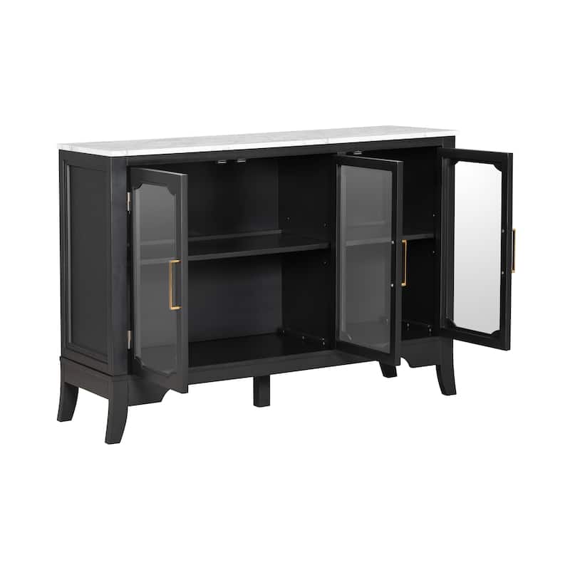 Rossetta Modern Simply Stylish Style Storage Cabinet with Adjustable Shelves