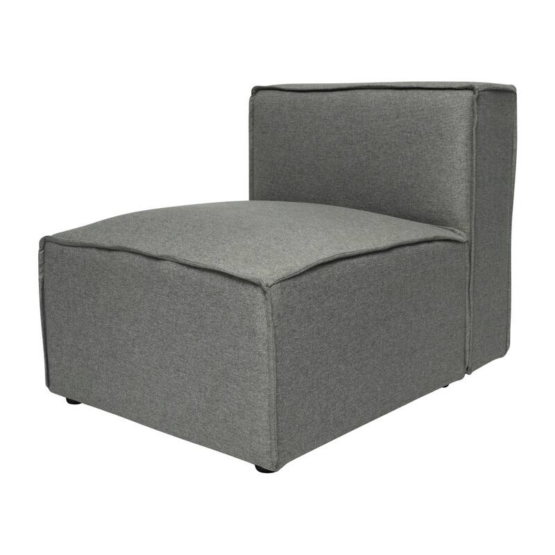 Contemporary Modular Sectional Sofa Armless Middle Chair