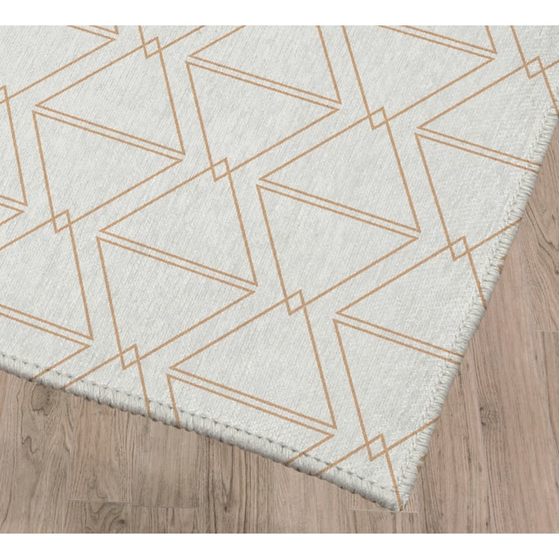 ISOSCELES GOLD Kitchen Mat by Kavka Designs Bed Bath & Beyond 30586351