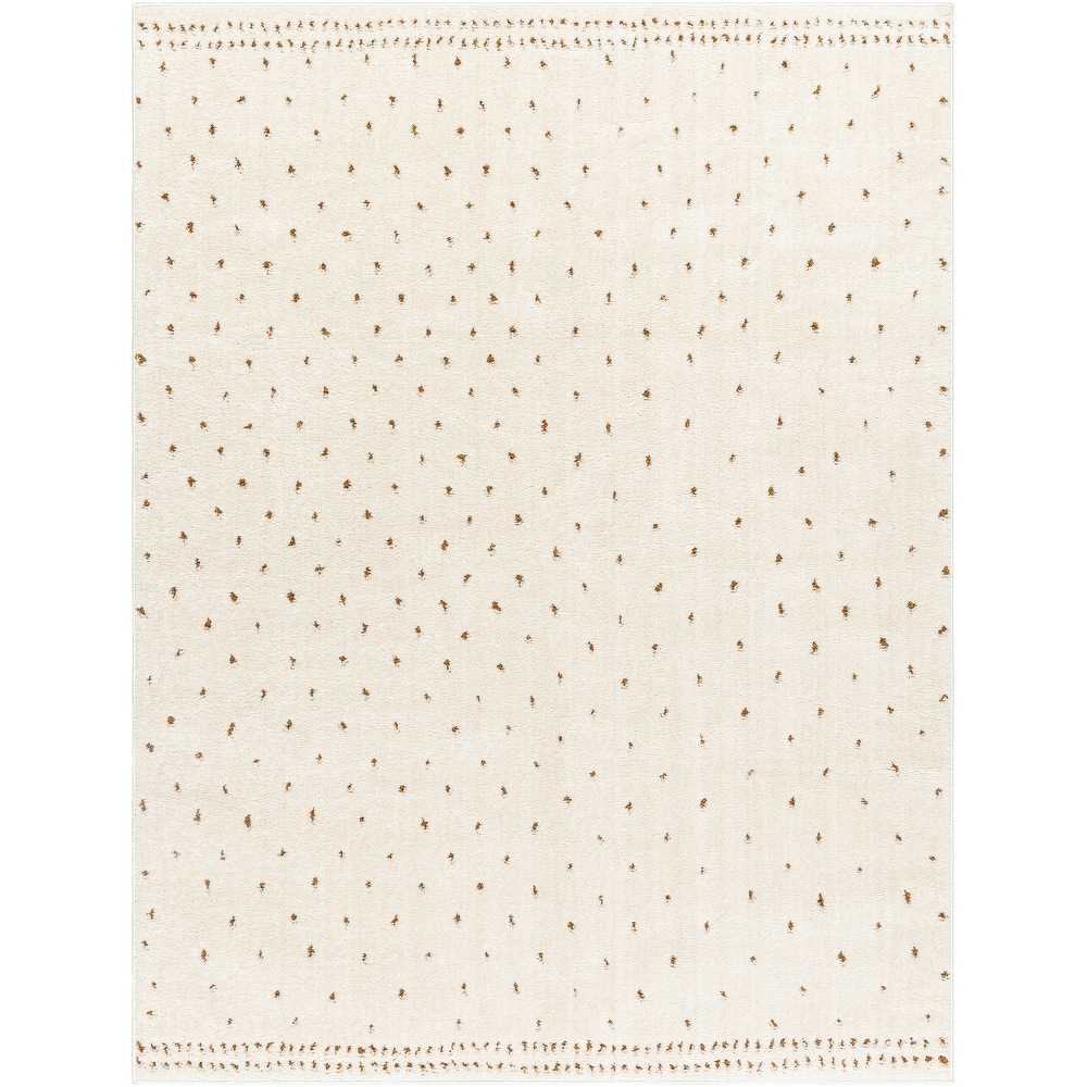 Livabliss Freud Moroccan Dots Area Rug