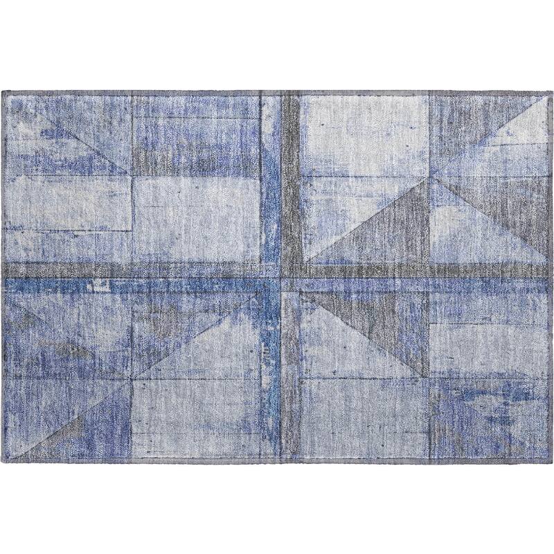 Premium Washable Super Soft Contemporary Geo Mayfield Rug