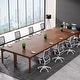 preview thumbnail 14 of 49, 6.5FT Conference Meeting Seminar Business Table Set for 16-20 Person (Set of 6)