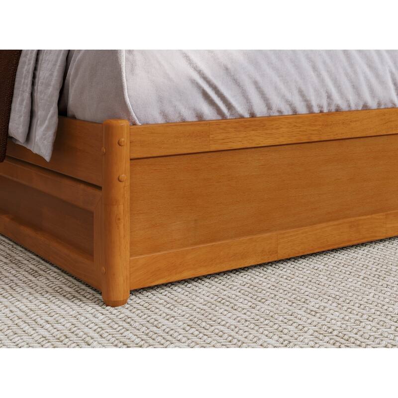 Barcelona Panel Platform Bed with Storage Drawers