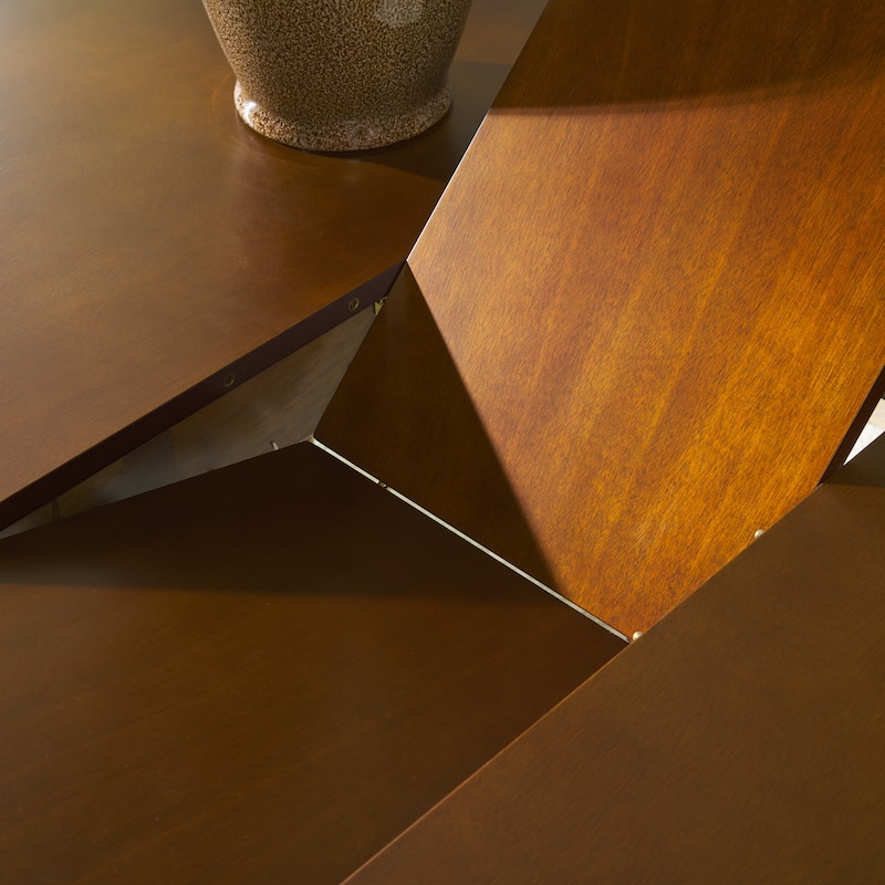 SAFAVIEH Home Arran Extendable Dining Table - 63"W x 35"D x 29"H