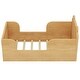 preview thumbnail 32 of 32, Toddler Floor Bed Frame, Cot Bed for Boys and Girls Ages 3-6, Bear Shape Toddler Bed
