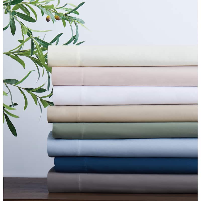 Cannon Heritage Solid 3 Piece Duvet Cover Set