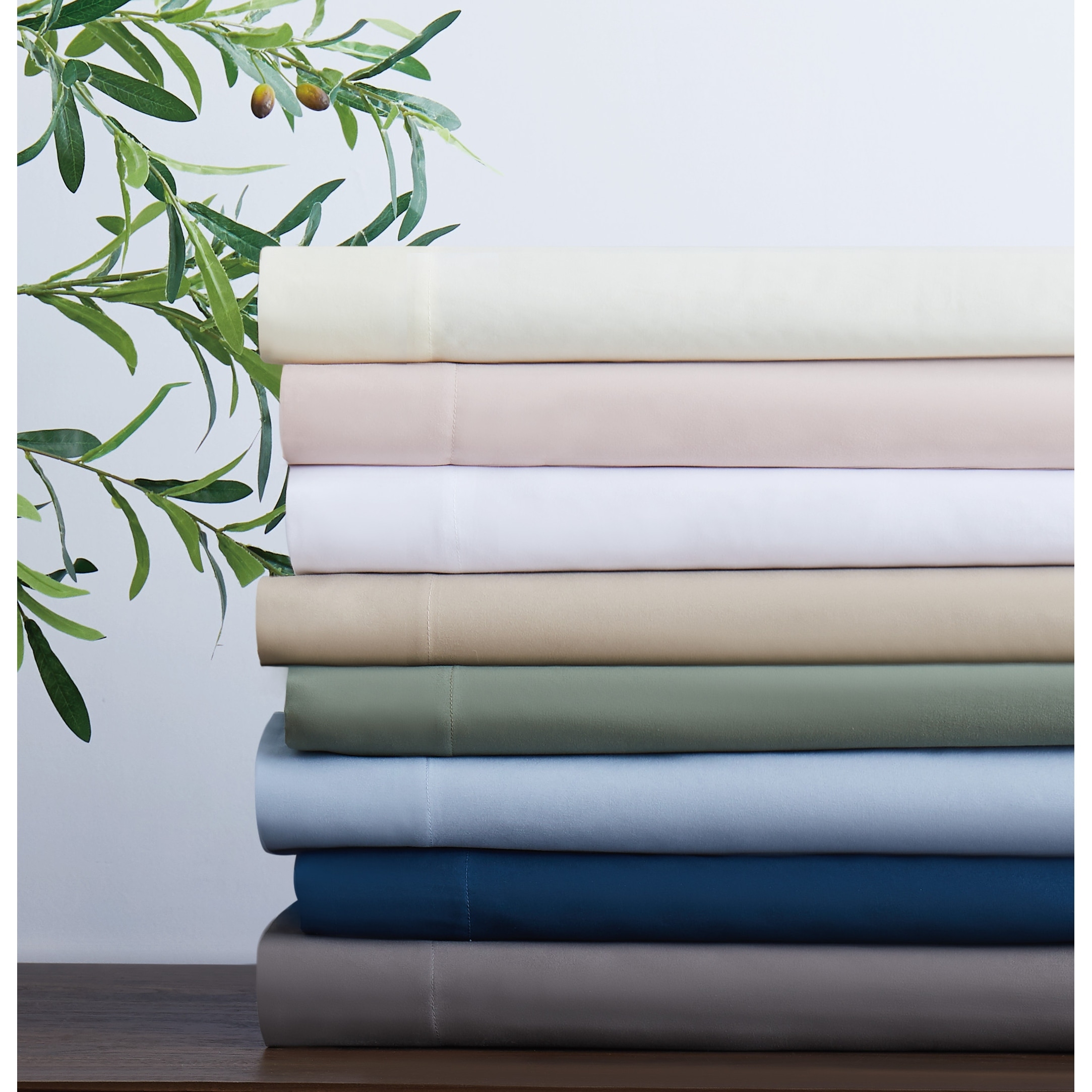 Cannon Heritage Solid 3 Piece Duvet Cover Set