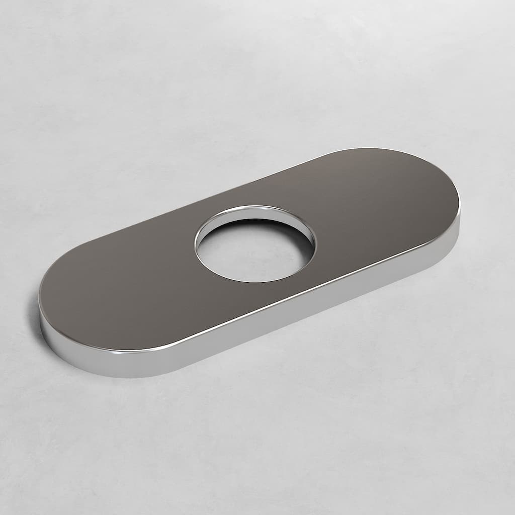 VIGO 5.5" L Bathroom Deck Plate in Brushed Nickel