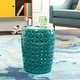 preview thumbnail 4 of 7, Artistic Weavers Kelsey Ceramic Indoor/ Outdoor Decorative Stool