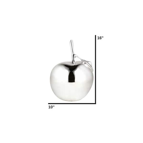 dimension image slide 0 of 3, Finesse Decor- Resin Apple Sculpture