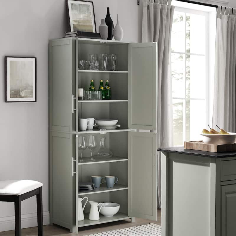 Crosley Savannah Tall Kitchen Storage Pantry - 28 "w x 15 "d x 67 "h