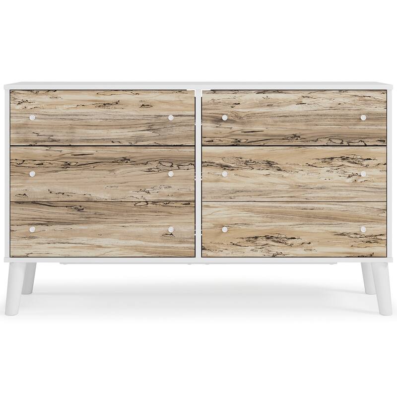 Ashley Furniture Piperton Two-tone Brown/White Chest of Drawers