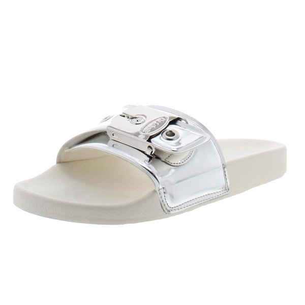 White Size 8 Women/'s Dr Scholls OG Poolslide Slide Sandals