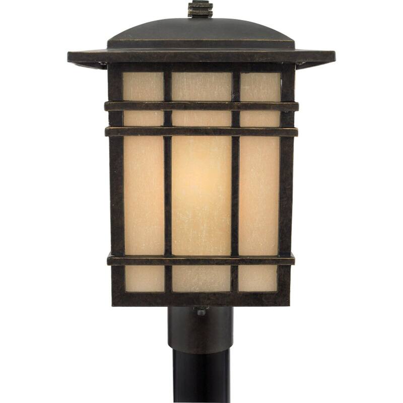 Hillcrest 1-Light Outdoor Post Mount in Imperial Bronze