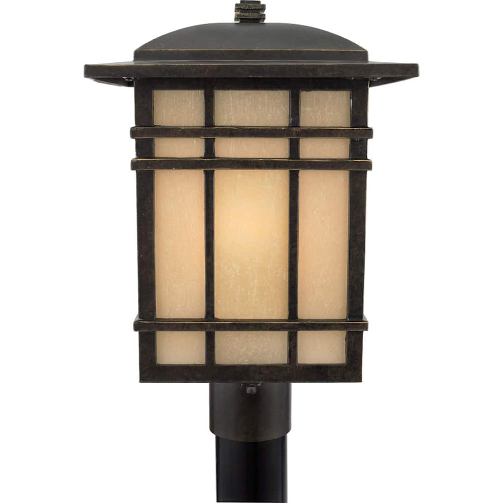Hillcrest 1-Light Outdoor Post Mount in Imperial Bronze