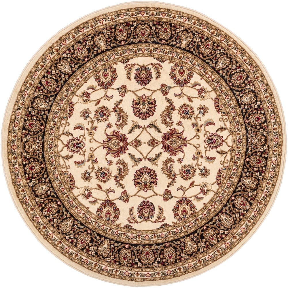 Well Woven Classic Oriental Round Rug