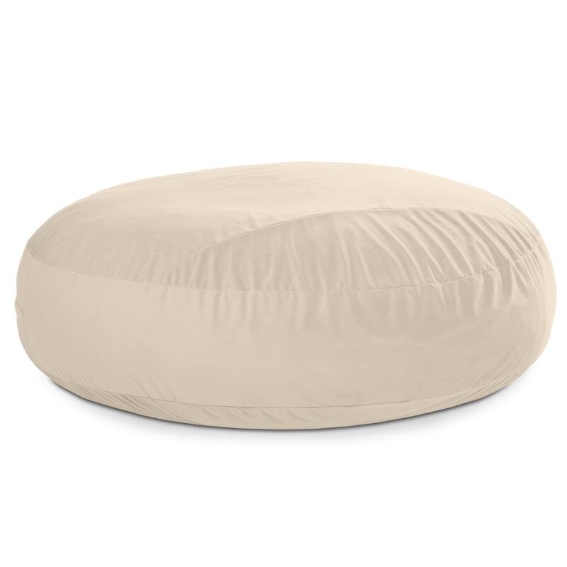 Jaxx Cocoon 7 Ft Giant Bean Bag Sofa and Lounger for Adults, Lush Velvet