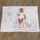 preview thumbnail 2 of 2, Disney Classic Winnie The Pooh Milestone Baby Blanket