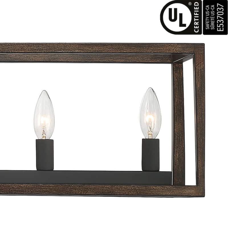 Allegray Kitchen Island Pendant Lights Linear Chandelier -UL Certified