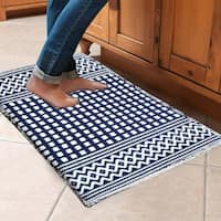 Buy Blue Kitchen Rugs Mats Online At Overstock Our Best Rugs Deals