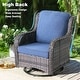 preview thumbnail 29 of 35, OVIOS 8-Piece Wicker Swivel Chair Patio Conversation Set