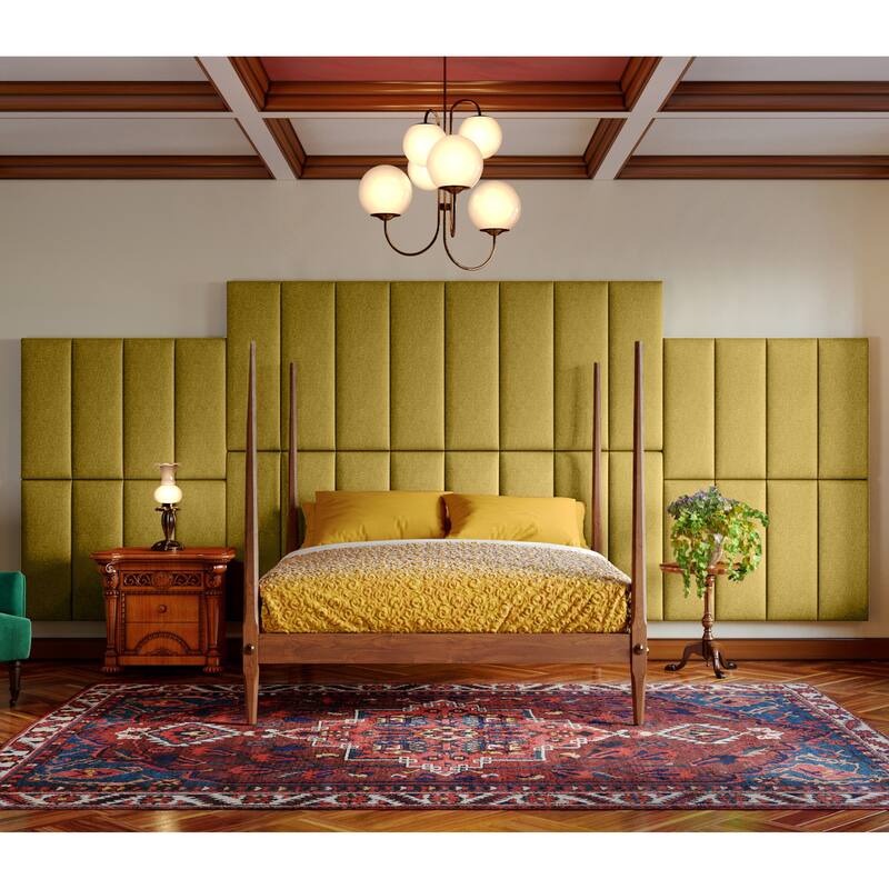 Jaxx Panelist Modern Padded Headboard - Set of 4 Wall Mounted Panels