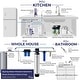preview thumbnail 4 of 3, iSpring F2WGB21BM Whole House CTO Carbon & Iron Manganese Filter Cartridges