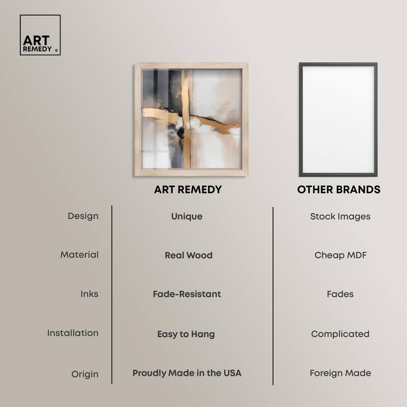 Golden Hour I Shadowbox by Art Remedy