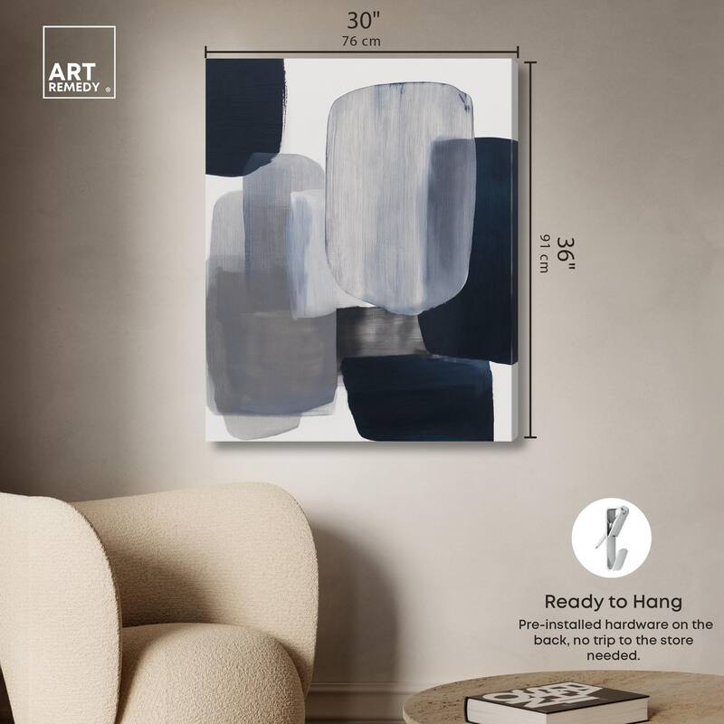 Oceanic Forms I Canvas by Art Remedy, Gallery Wrapped