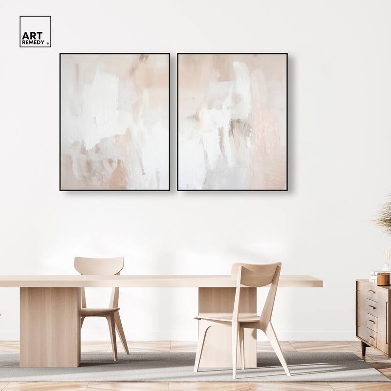 Opalescent Hues III Canvas Set of 2 by Art Remedy