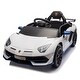 preview thumbnail 21 of 70, Lamborghini Aventador Xago 12V Electric Ride-On Car for Kids with Music and USB MP3 Perfect Christmas Gift