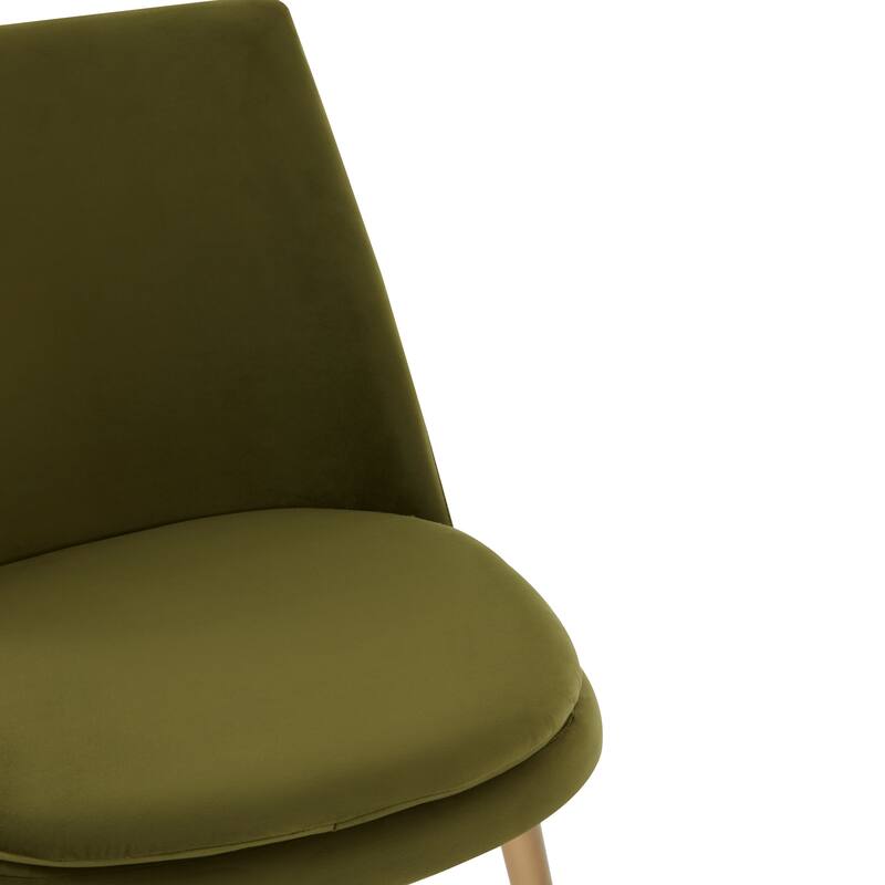 SAFAVIEH Couture Engeltje Upholstered Dining Chair - 20 In W x 22 In D x 33.5 In H - 20Wx22Dx34H