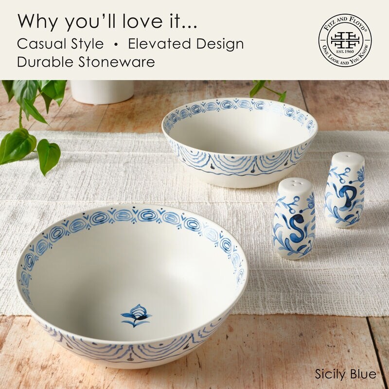 Fitz and floyd bowls outlet