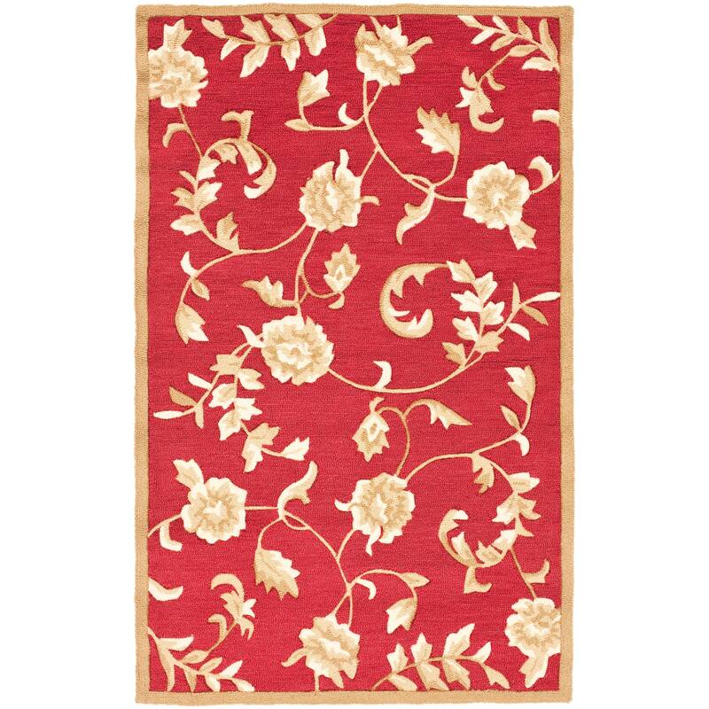 SAFAVIEH Handmade Easy Care Evette Oriental Trellis Rug