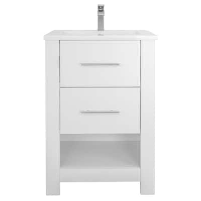 Mulberry 24" Single Sink Freestanding Bathroom Vanity Set