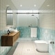 preview thumbnail 23 of 33, Polaris 60 in. x 78 in. Fully Frameless Glass Sliding Bypass Shower Doors with Square Hardware