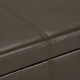 preview thumbnail 117 of 130, WYNDENHALL Franklin 48-in. Wide Contemporary Rectangular Storage Ottoman