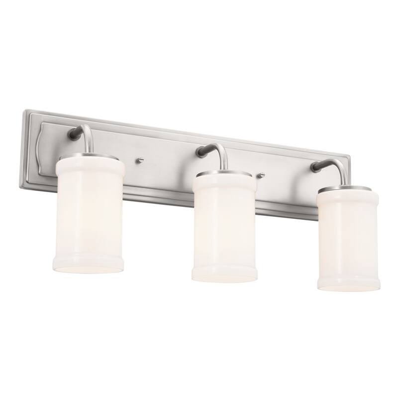 Kichler 55131 Vetivene 3 Light Bathroom Vanity Light - Classic Pewter