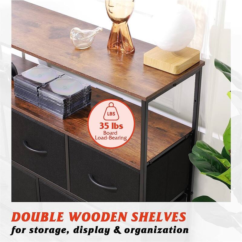 Dresser TV Stand - 11.8"D x 39.4"W x 30.7"H