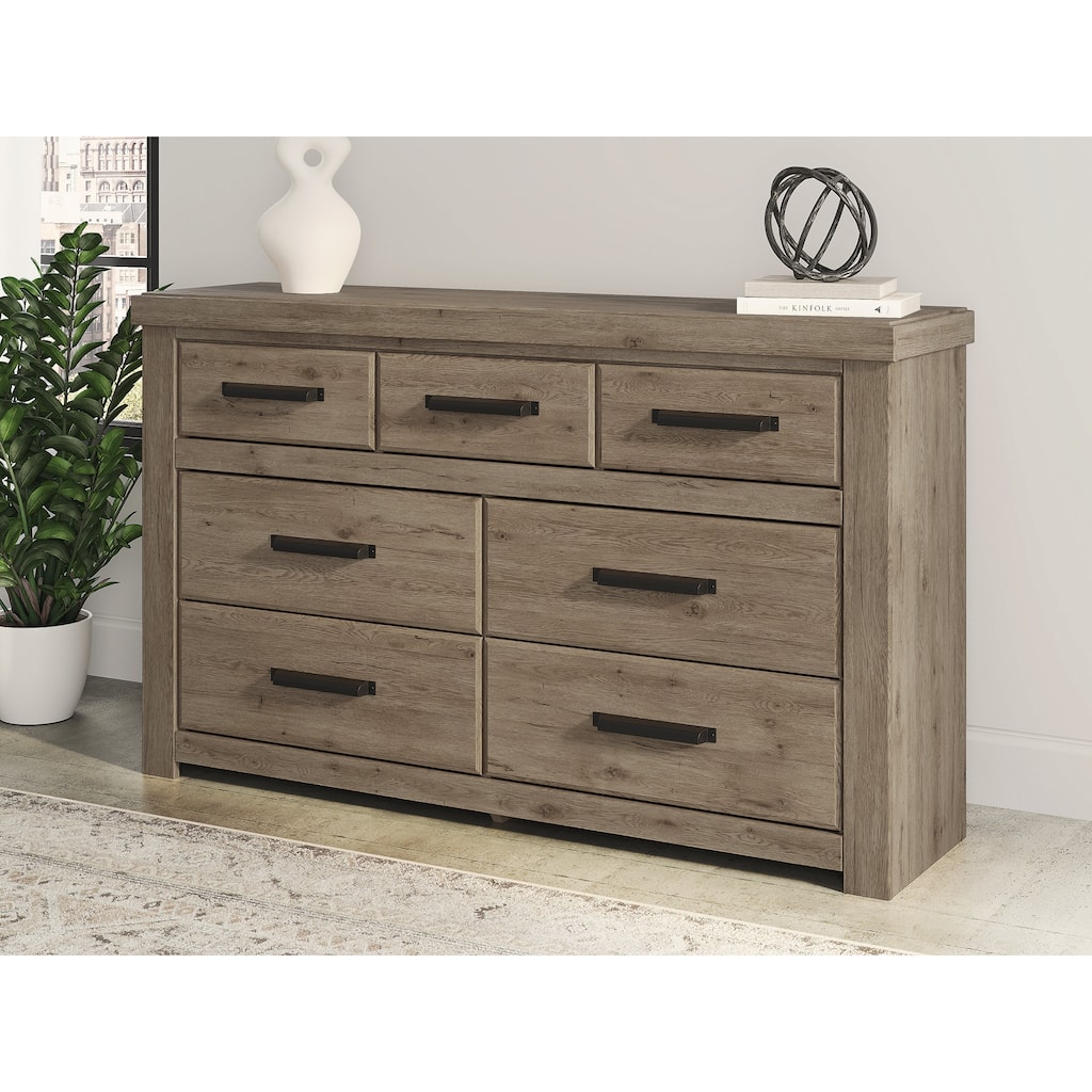 Signature Design by Ashley Contoura Light Brown Dresser