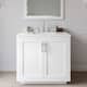 Option White / White Quartz Top / Brushed Nickel Hardware