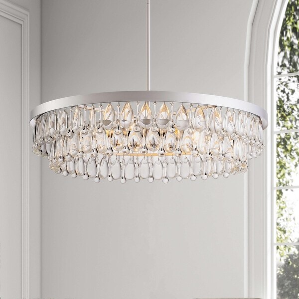 Viviana Crystal 6 light Chandelier On Sale Bed Bath Beyond 36702064