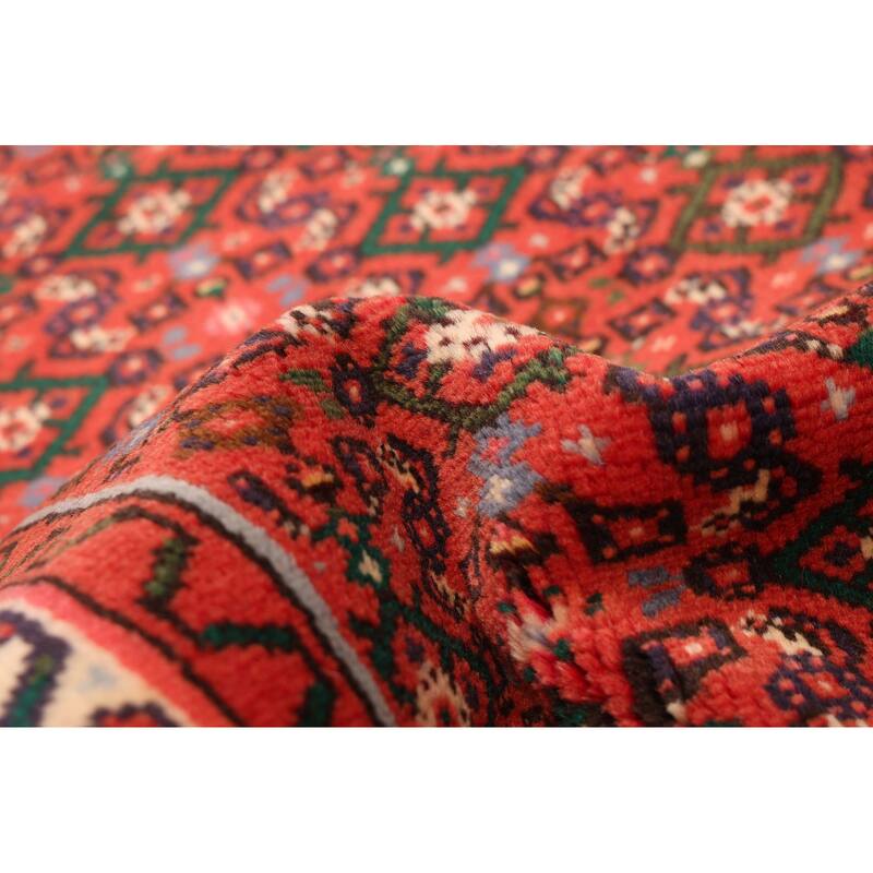 ECARPETGALLERY Hand-knotted Andelz Red Wool Rug - 2'9 x 9'3