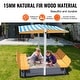 preview thumbnail 14 of 40, Sandbox with Cover for Outdoor Backyard, Beach, Park, Gift for Boys Girls Ages 3-12