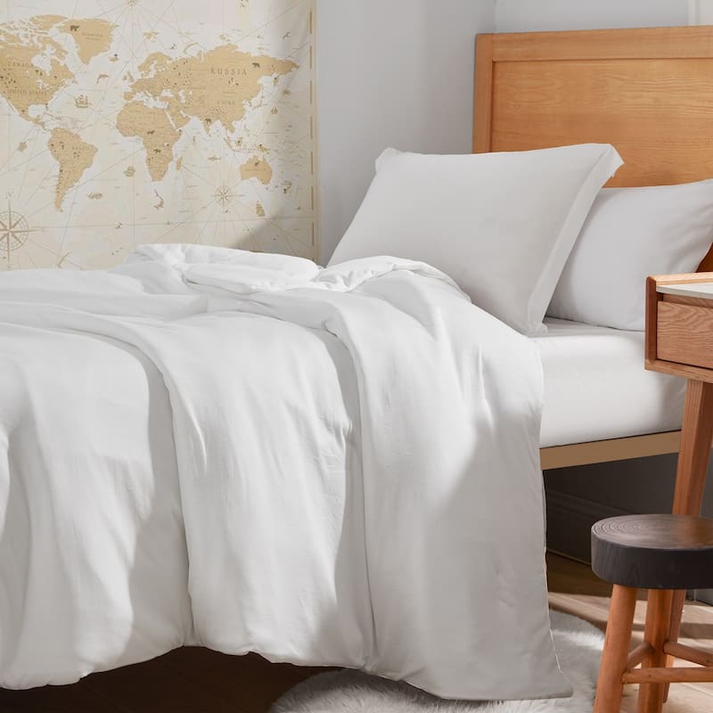 Cooler Than Cool - Coma Inducer® Oversized Comforter Set - Real White