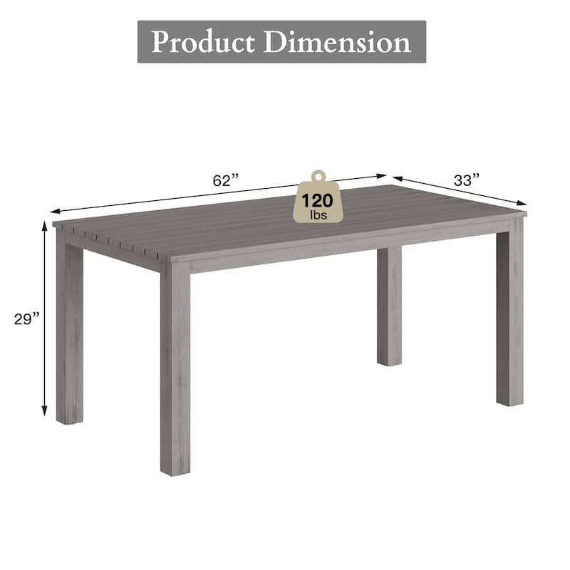 Aluminum Outdoor Dining Tables