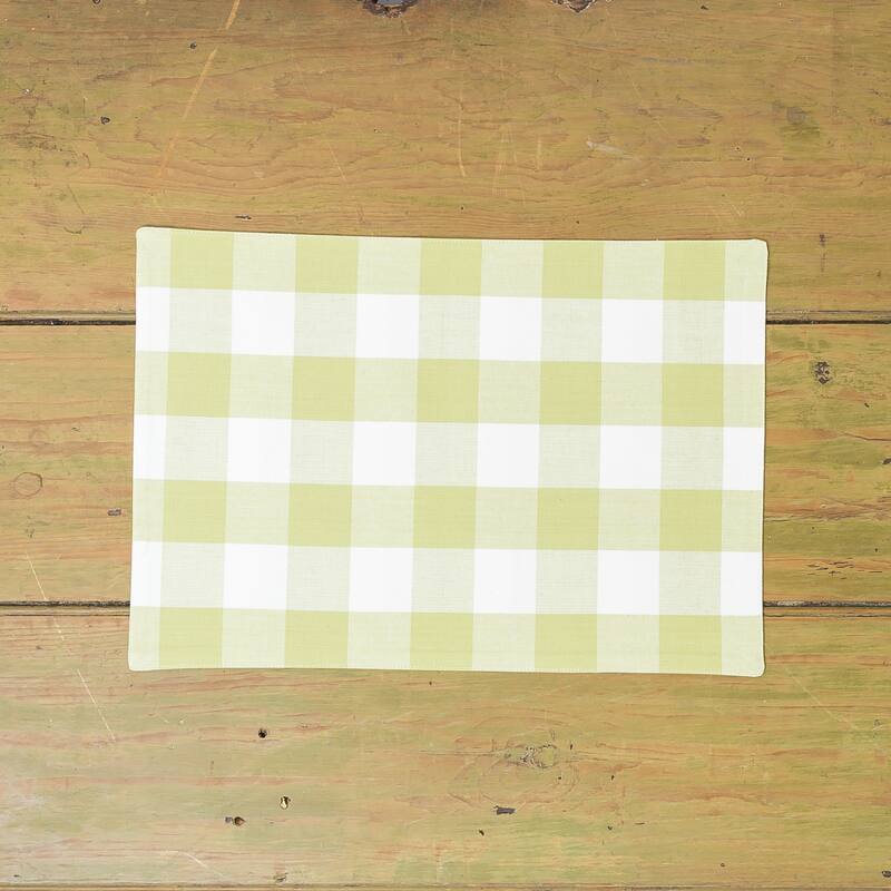 Franklin Checkered Plaid Placemat Set of 4