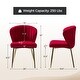 preview thumbnail 77 of 88, Barbara Contemporary Upholstered Side Chair with Small Base Set of 2 by HULALA HOME